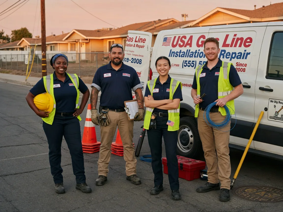Gas Line Installation company in Fairchild, WI