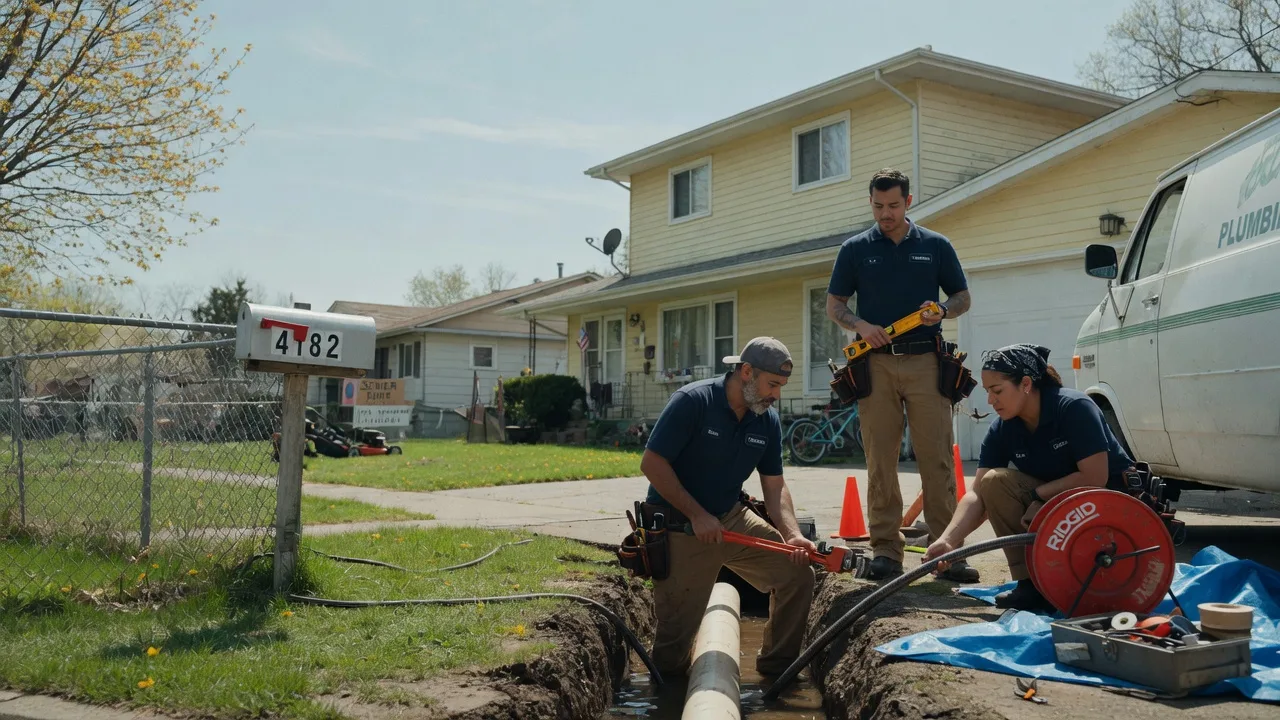 Gas Line Repair in Fairchild, WI near me